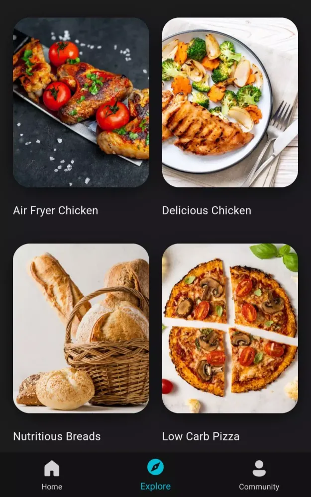 Ảnh chụp màn hình của Healthy Recipes & Meal Plans
