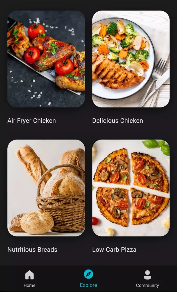 Ảnh chụp màn hình của Healthy Recipes & Meal Plans