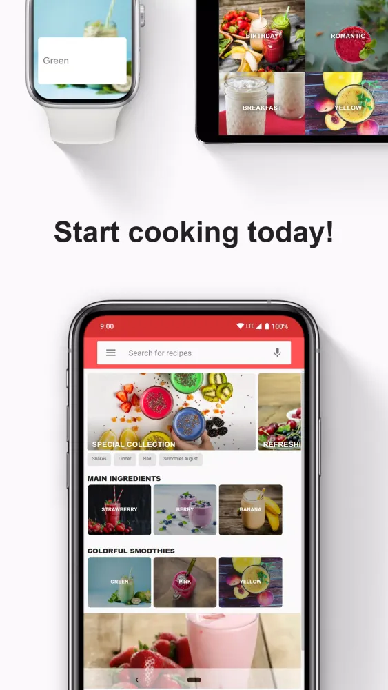 Easy smoothie recipes Screenshots