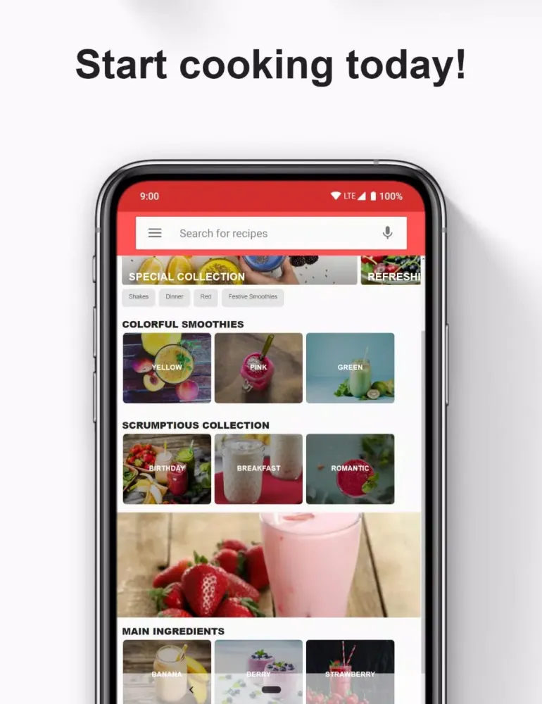 Easy smoothie recipes Screenshots