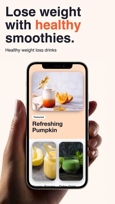 Скриншоты Healthy Smoothie Recipes App
