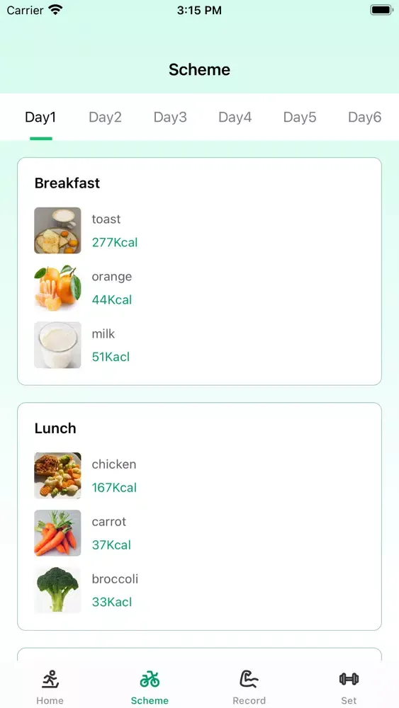 Скриншоты Thin Healthy fat loss meal
