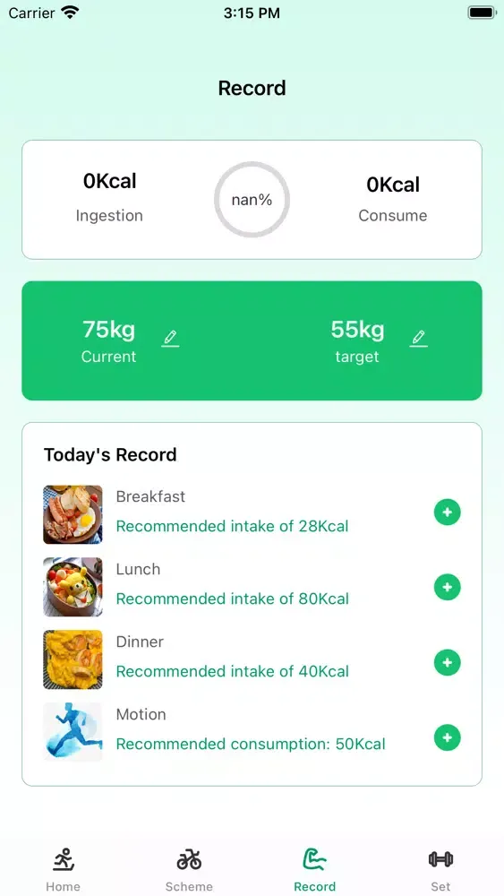 Скриншоты Thin Healthy fat loss meal