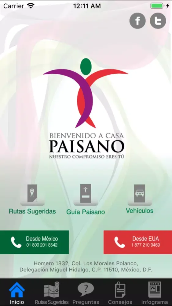 Paisano应用截图