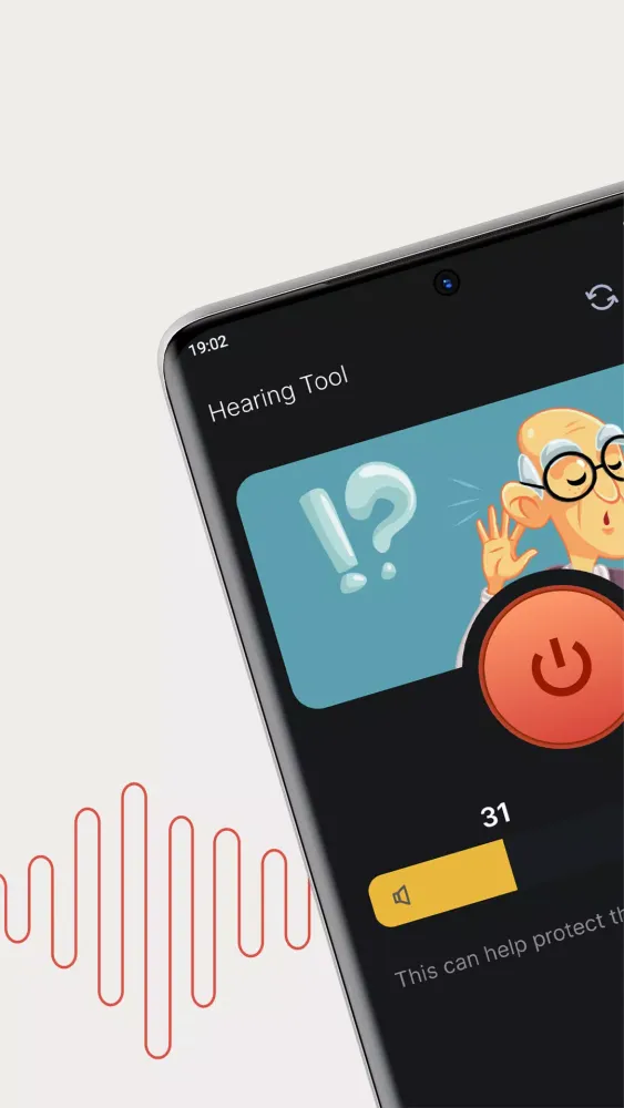 Hearing Tool for Audible Voice Screenshots