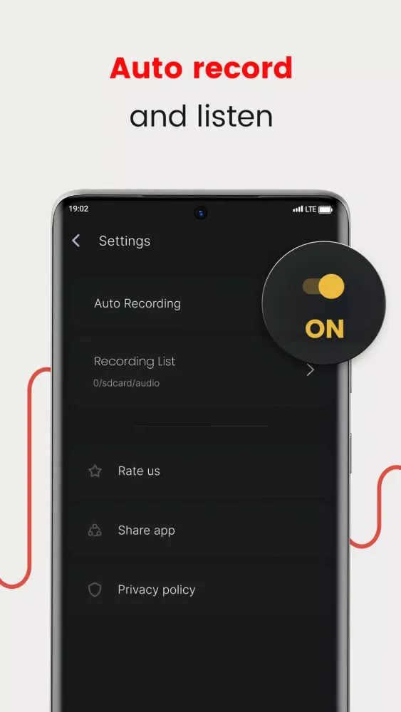 Hearing Tool for Audible Voice Screenshots