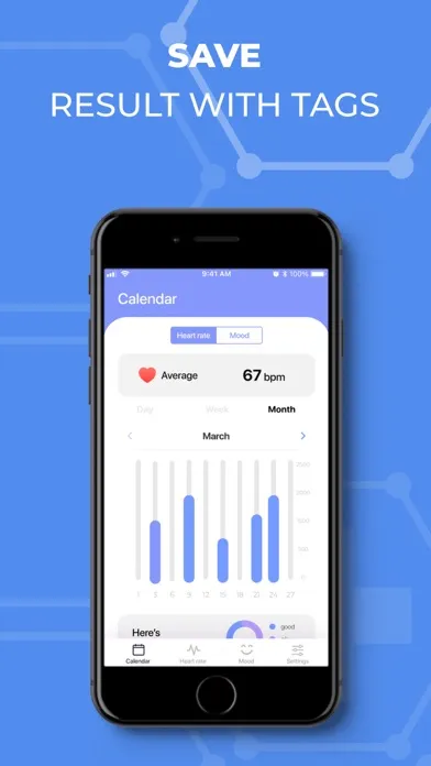 Capturas de tela do Heart Analyzer: Stress Monitor