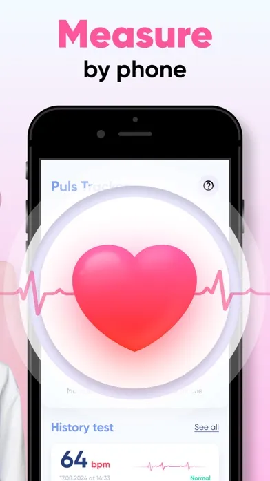 ภาพหน้าจอของ Pulse Tracker Pro: Heart Rate
