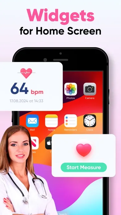 ภาพหน้าจอของ Pulse Tracker Pro: Heart Rate