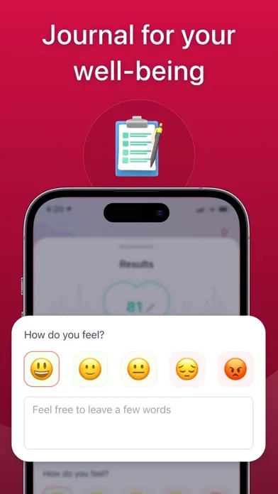 Captures d'écran de Pulse Tracker, Heart rate APP