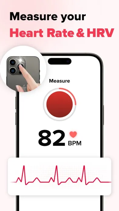 Capturas de tela do MyPulse - Heart Health Monitor