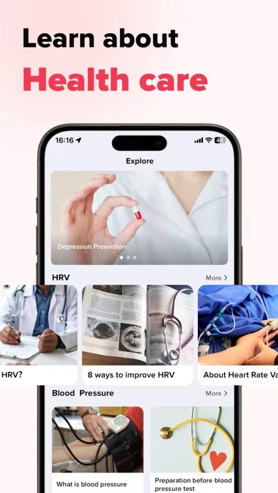Capturas de tela do MyPulse - Heart Health Monitor