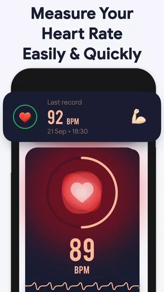 Heart Rate BPM Pulse Point应用截图