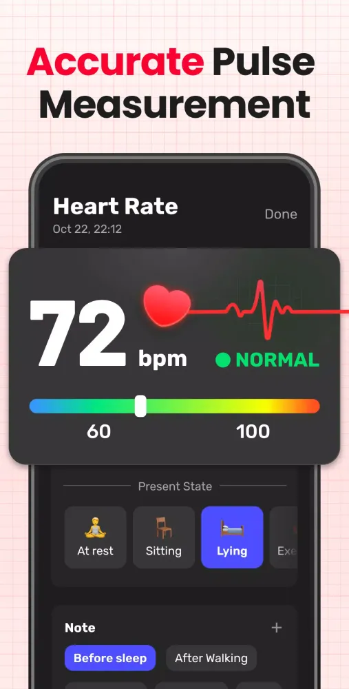 Capturas de pantalla de Heart Rate
