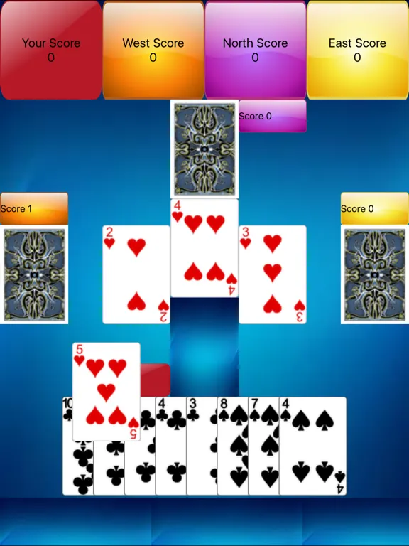 Capturas de tela do Hearts - Classic iPad 