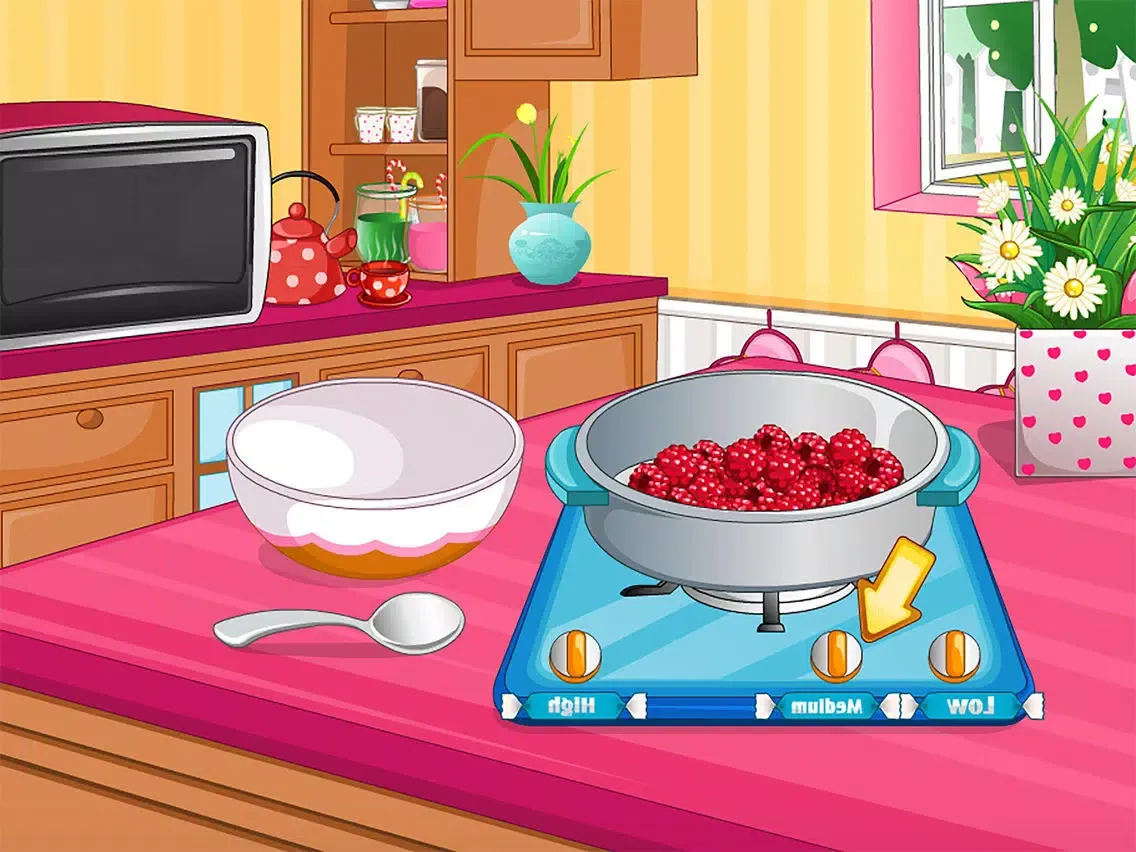 Hearts with Cream free Cooking games for girls iPad  سکرین شاٹس