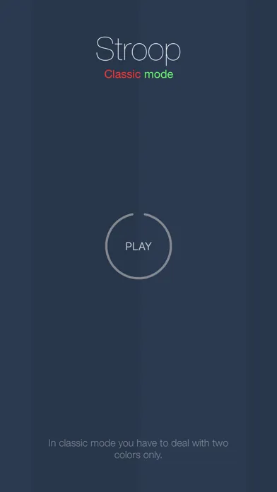Screenshot di Brain Test - Stroop Effect
