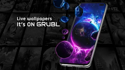 GRUBL™ 4D Live Wallpapers + AI स्क्रीनशॉट