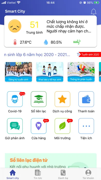 Screenshot di Hà Nội Smartcity
