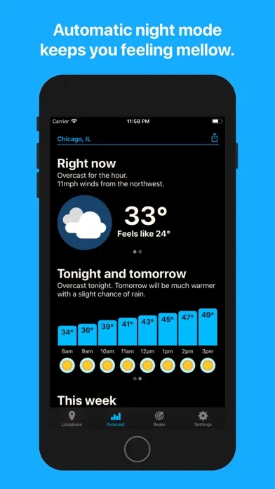 Hello Weather: Forecast & Maps應用截圖