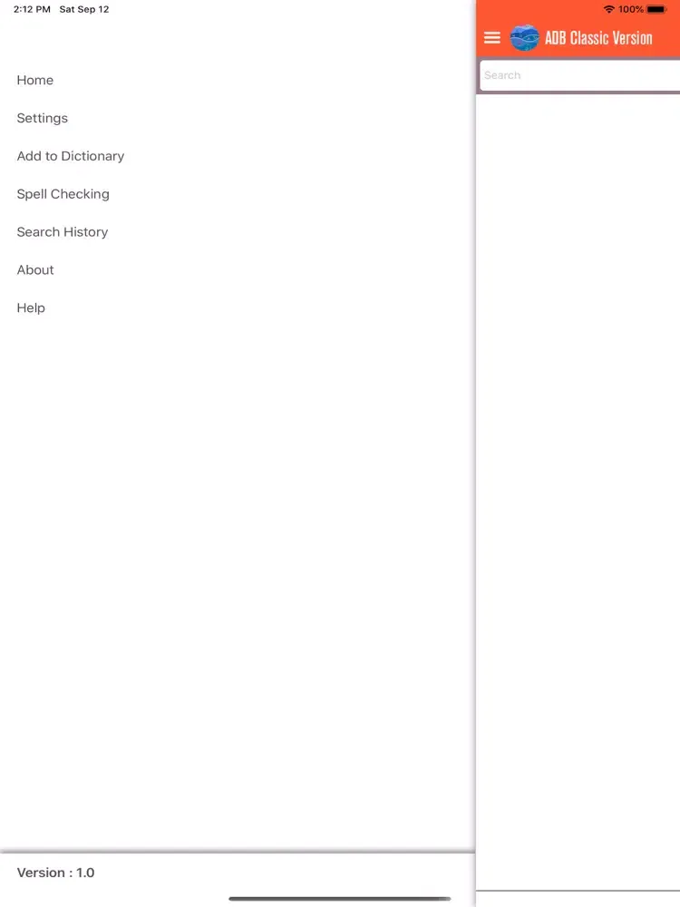 Assamese Dictionary Classic iPad  스크린샷