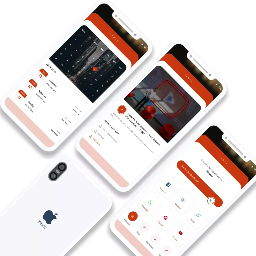 HelloUi For KLWP Screenshots