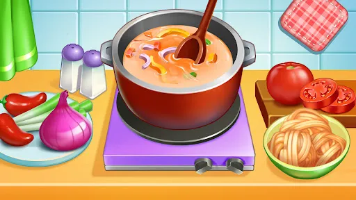 Capturas de tela do Hell's Cooking: Kitchen Games