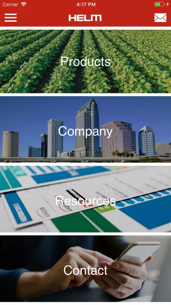 Captures d'écran de Helm Agro US App