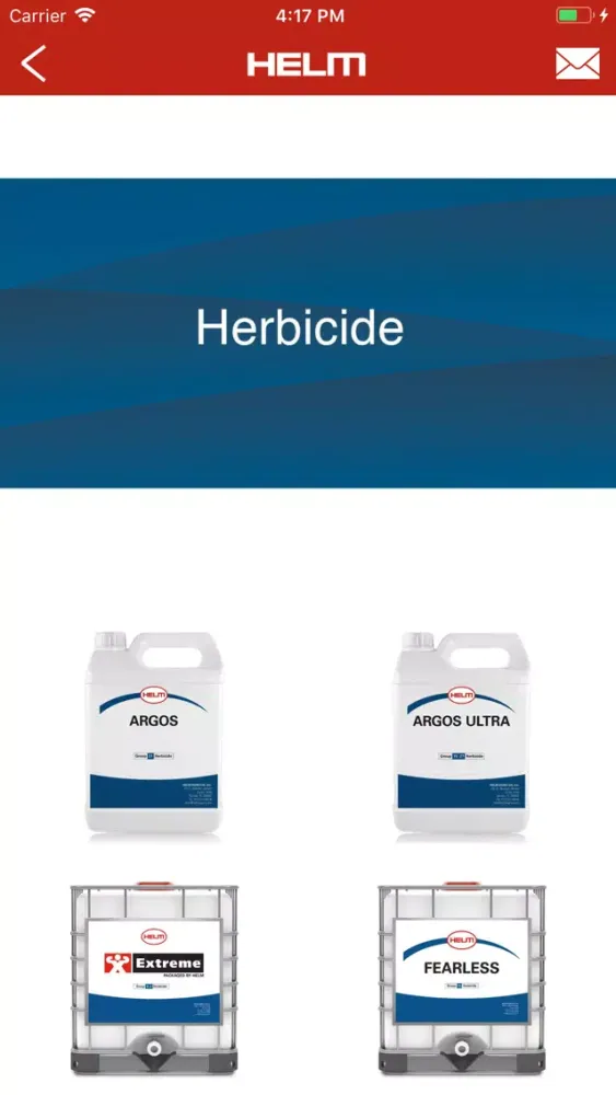 Captures d'écran de Helm Agro US App