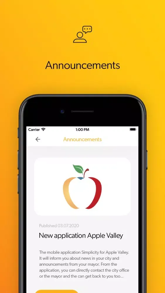 Capturas de tela do Apple Valley Simplicity