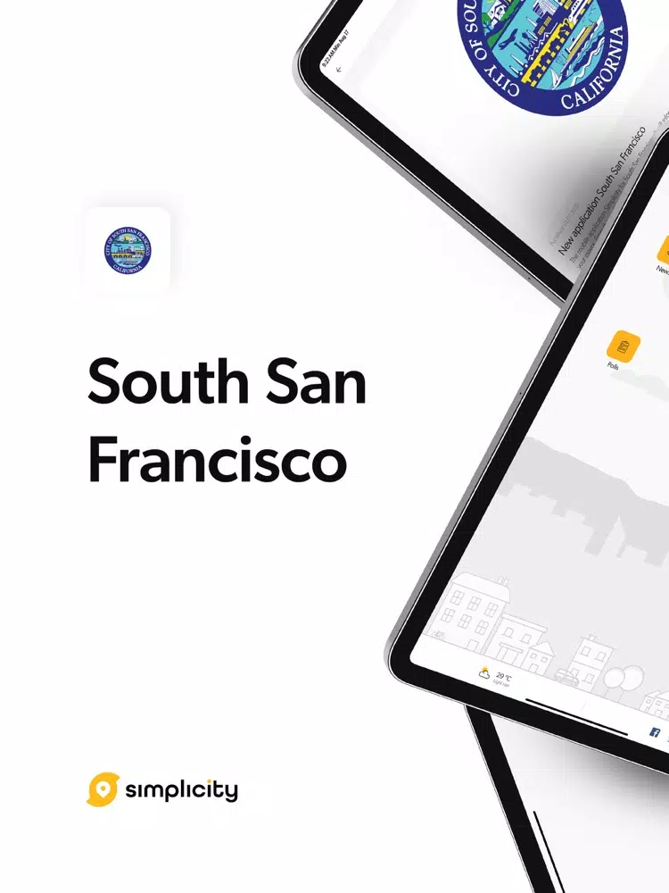 South San Francisco Simplicity iPad  Screenshots