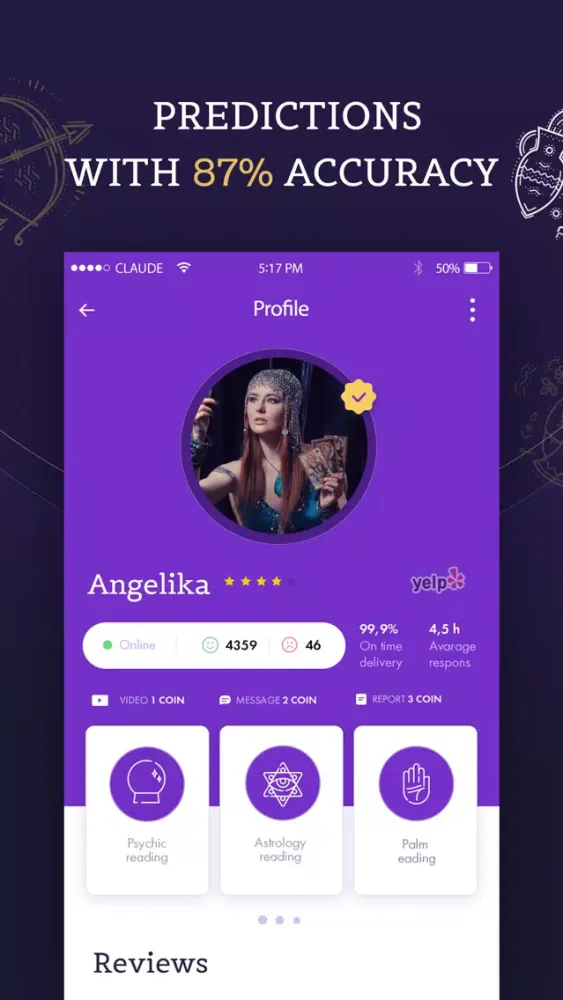 Скриншоты Seance: Psychic Reading & Text