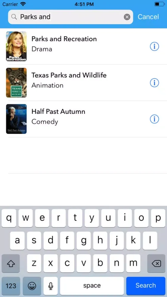 Capturas de pantalla de TV Show Tracker