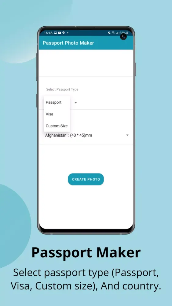 Passport Photo Maker Screenshots