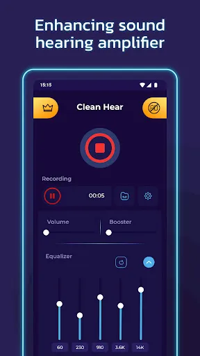 Hearing Clear: Sound Amplifier Screenshots