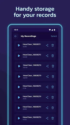 Hearing Clear: Sound Amplifier Screenshots