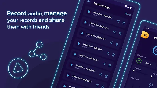 Hearing Clear: Sound Amplifier Screenshots