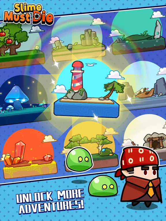 Slime Must Die iPad  Screenshots