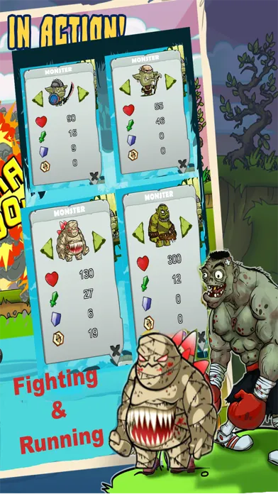 Capturas de pantalla de Monster Running : Hit and Run
