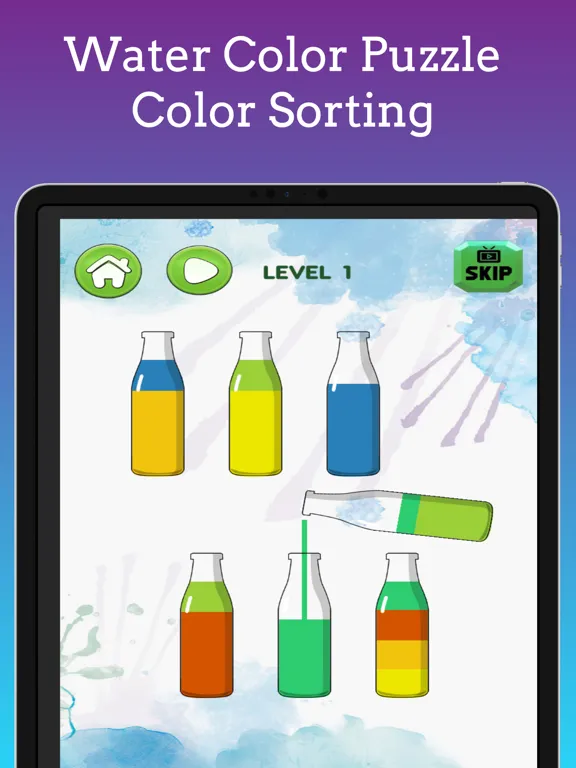 Tangkapan layar Water Sort 2 : Color sorting iPad 