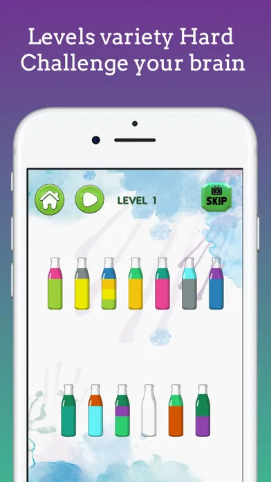 Tangkapan layar Water Sort 2 : Color sorting