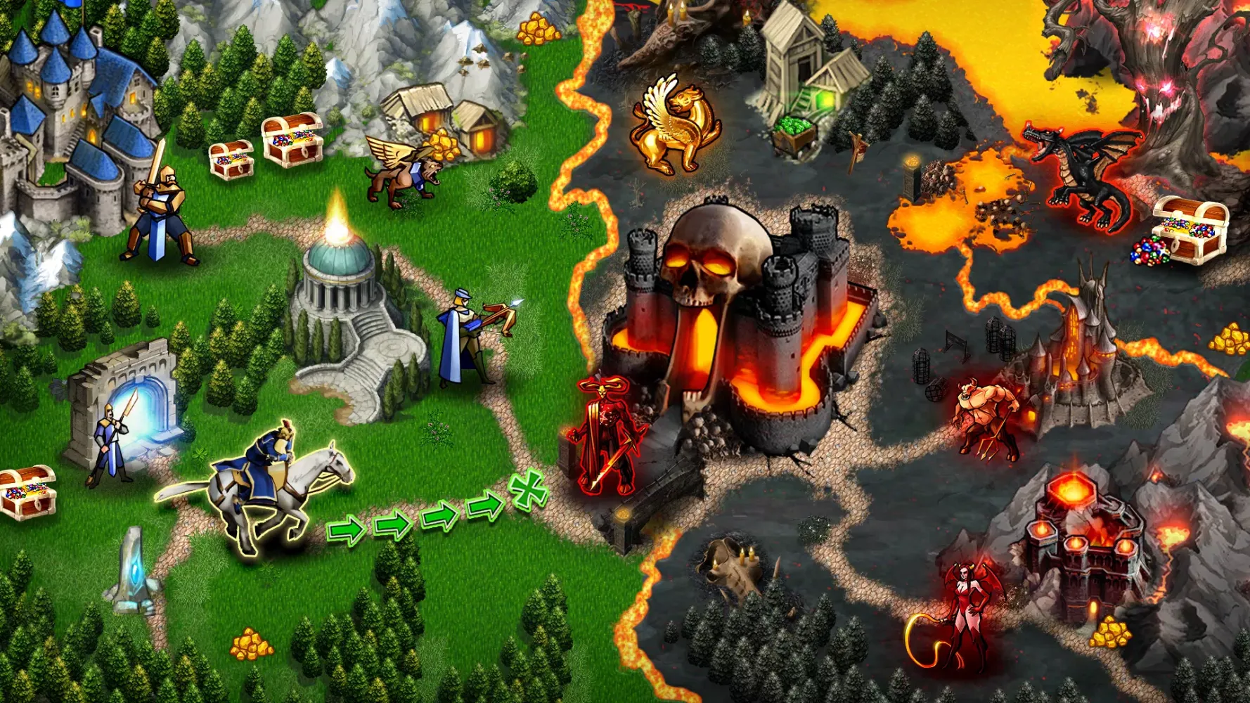 Magic World: Inferno 스크린샷