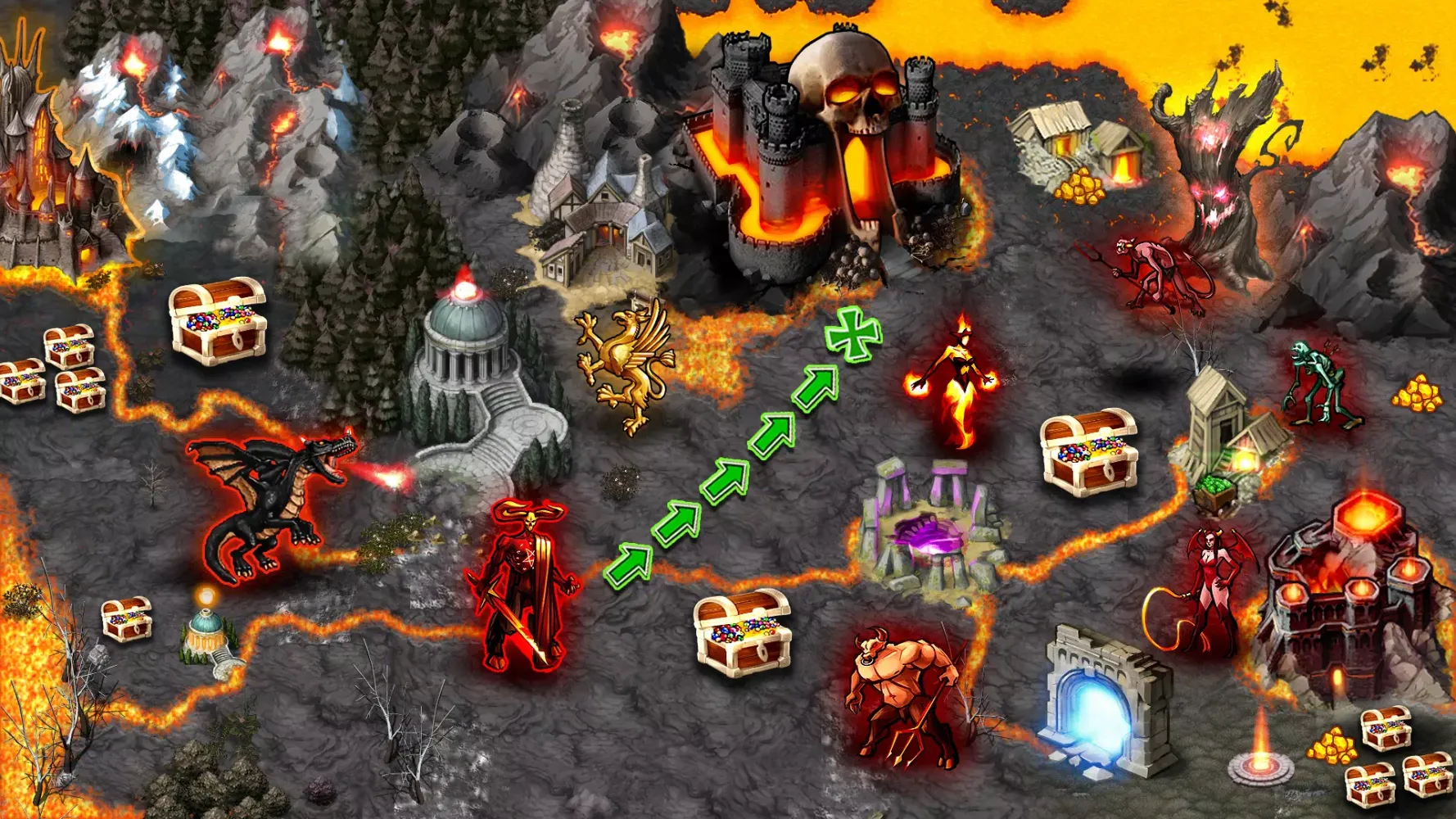 Magic World: Inferno 스크린샷