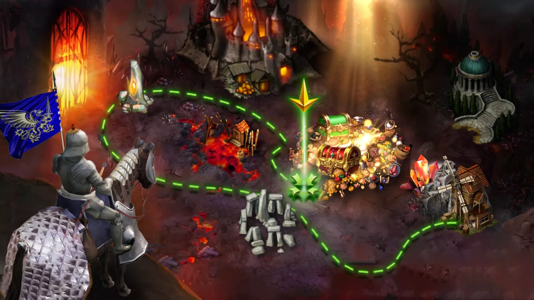 Magic World: Inferno 스크린샷