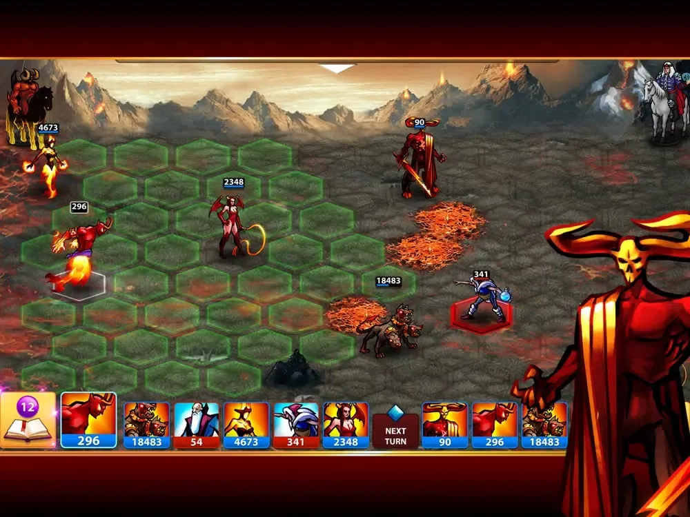 تصاویر Heroes Magic World - Inferno iPad 