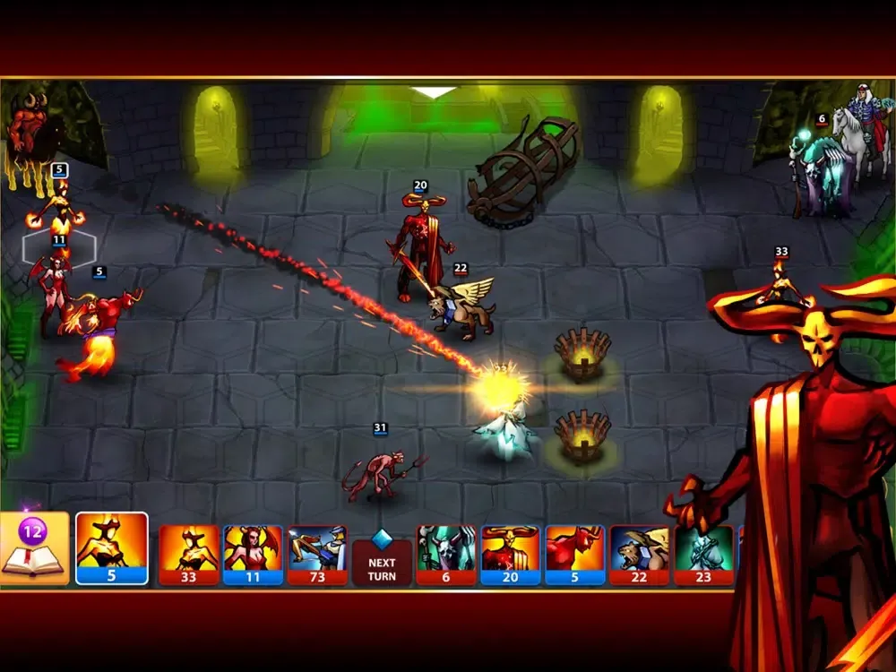 تصاویر Heroes Magic World - Inferno iPad 