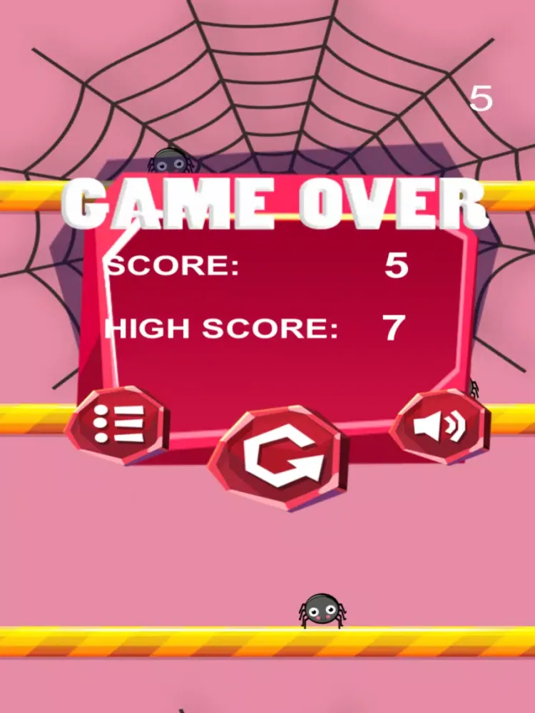 Ảnh chụp màn hình của Superhero Man Jump vs Spider Ghost iPad 
