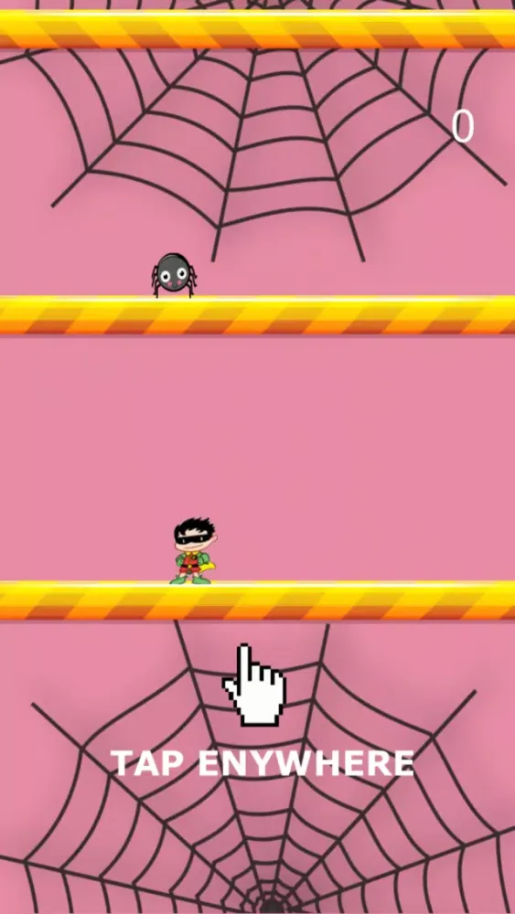 Ảnh chụp màn hình của Superhero Man Jump vs Spider Ghost