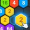 Merge puzzle - Hexa