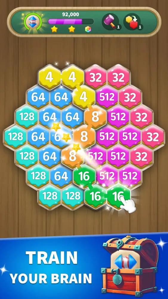 تصاویر Hexa Connect: 2048 Puzzle